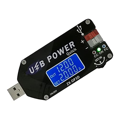 4–13 V bis 1–30 V 2 A 15 W Netzmodul, einstellbares geregeltes Netzteil, QC2.0 3.0, einfache Installation, Spannungsstrom, CC-CV-geregeltes Netzteil von QRONCES
