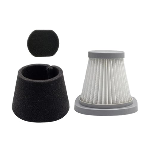 QRONCES 3 Pack HEPA Filter Zubehör Für SC861 SC861A Handstaubsauger Haushaltsreinigungs Ersatz Roboter Staubsauger Hocheffizienter Luftfilter HEPA Filter Ersatz von QRONCES
