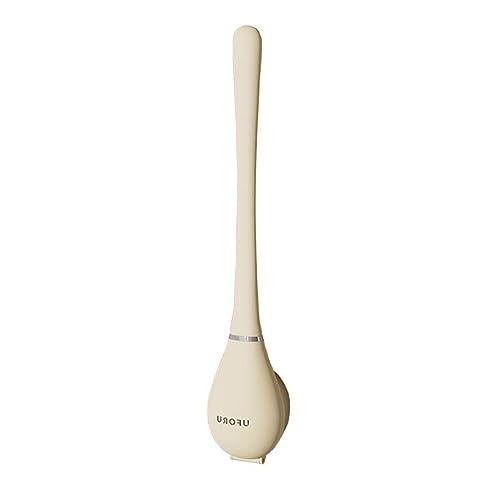 QRONCES An Der Wand Montierbare Toilettenbürste Mit Langem Badezimmerreiniger Mit Flexiblem Silikonbürstenkopf Und Langem von QRONCES