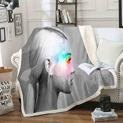 QROXY Ariana Decken Fleecedecken for Erwachsene Kinder, 100% Mikrofaser,Weich Und Warm,für Schlafsofa Und Sofa (6,100 x 140 cm) von QROXY