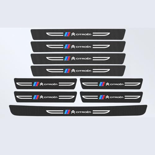 QRSWEWPA 4pcs Auto-Einstiegsleisten Für Citroen Berlingo 1996-2025,Schützen Türschwellen und den Lack Deines Autos vor Beschädigung Türschweller Schutzstreifen QRSWEWPA 4pcs Auto-Einstiegsleisten Für Citroen Berlingo 1996-2025,Schützen Türschwellen und den Lack Deines Autos vor Beschädigung Türschweller Schutzstreifen von QRSWEWPA