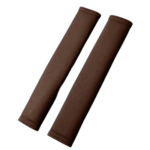 QRSWEWPA Premium Wildleder Autogurtpolster,12,2 Zoll Groß - Weich & Atmungsaktiv für Komplettschutz | Auto Innenzubehör,4pcs-Brown QRSWEWPA Premium Wildleder Autogurtpolster,12,2 Zoll Groß - Weich & Atmungsaktiv für Komplettschutz | Auto Innenzubehör,4pcs-Brown von QRSWEWPA