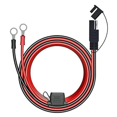 16 AWG 12 V Ringklemme an O-Ring-Anschlüsse Verlängerungskabel Kabelanschluss for Batteriewarter 0,6 m von QSBVSO
