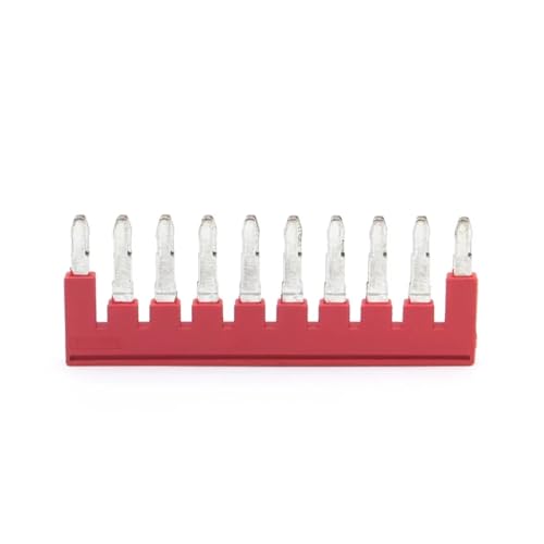 20Pcs Jumper Brücke FBS2-6 3-6 4-6 5-6 10-6 Plug-in for ST Und PT Rail Terminal Blöcke Zubehör(FBS 10-6,For ST4) von QSBVSO