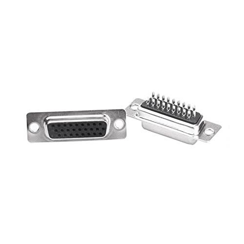 QSBVSO 1pc DB26 Lötanschluss H-d-B26 3 Zeilen von 26 Pin -Stecker DB26 Dunkle männliche weibliche Schweißdrahtstecker(F) von QSBVSO