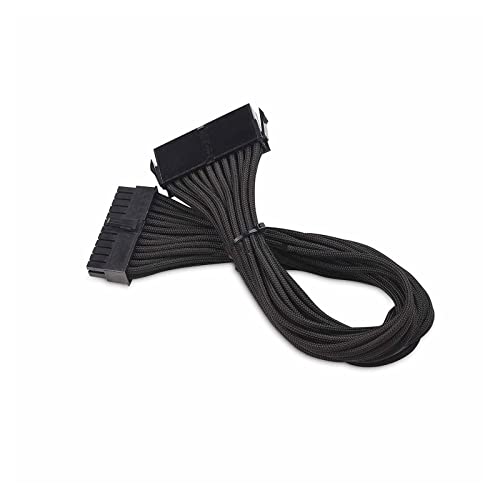 QSBVSO 24-poliger Stecker 24-polige Buchse 18 AWG 300 mm / 12 Zoll Verlängerungskabelbaum for die Stromversorgung Verlängerungskabel von Stecker zu Buchse von QSBVSO