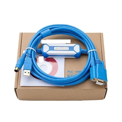QSBVSO Allen Bradley SPS-Programmierkabel USB-1761-1747-CP3 for AB SLC 5/03 5/04 5/05 MicroLogix1000/1200/1500-Serie Unterstützt WIN7/XP(Gold Plated Version) von QSBVSO