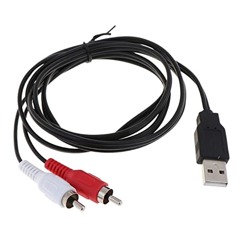 QSBVSO Dual Stecker auf Stecker A Composite Adapter Audio Video Daten Verlängerungskabel QSBVSO Dual Stecker auf Stecker A Composite Adapter Audio Video Daten Verlängerungskabel von QSBVSO