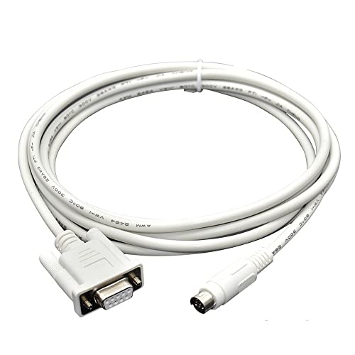 QSBVSO Geeignet for Delta-SPS-Programmierkabel PC-DVP-Downloadkabel Serielle RS232-Schnittstelle DVPCAB215-Datenleitung(DVPCAB215(White),2m) von QSBVSO