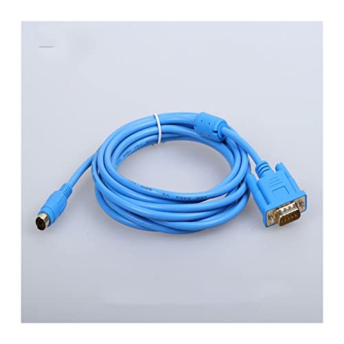 QSBVSO Kompatibles Delta DOP-DVP-Programmierkabel DOP-Touchpanel und SPS-Kommunikationskabel DOP-XC der DVP-Serie(Gold Plated Version,10m) von QSBVSO