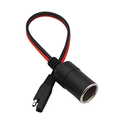 QSBVSO Weibliche Zigarettenanzünderbuchse zu SAE mit SAE 2 Pin Quick Release Disconnect Connector 14AWG 30CM Verlängerungskabel QSBVSO Weibliche Zigarettenanzünderbuchse zu SAE mit SAE 2 Pin Quick Release Disconnect Connector 14AWG 30CM Verlängerungskabel von QSBVSO