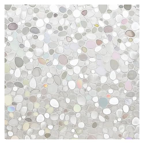 Fenster-Sichtschutzfolie, Fenster-Vinyl, Buntglas-Fensteraufkleber, statisch haftender Fensteraufkleber(WP1011,30x300cm) von QSCTYG