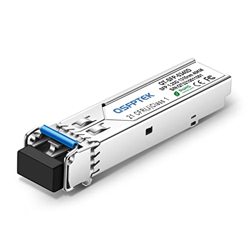 SFP Gigabit 1000Base-EX LC Modul 1310nm SFP Singlemode Mini-GBIC 40km für JD062A HPE H3C von QSFPTEK