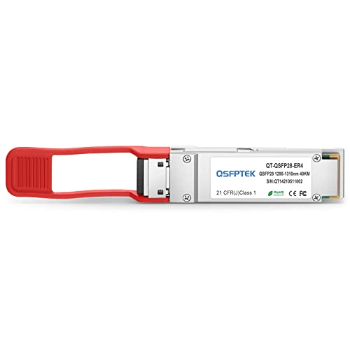 QSFPTEK 100GBASE-ER4 QSFP28 Module1310nm 40km Dom LC SMF Optical Transceiver for Cisco QSFP-100G-ER4L-S QSFPTEK 100GBASE-ER4 QSFP28 Module1310nm 40km Dom LC SMF Optical Transceiver for Cisco QSFP-100G-ER4L-S von QSFPTEK