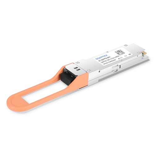 QSFPTEK 100GBASE-ER4 OpticTransceiver, QSFP28 optisches Modul, 100 g Netzwerk-Mini-GBI, kompatibel mit Cisco QSFP-100G-ER4L-S, LC SMF 1310 nm, 40 km mit FEC von QSFPTEK