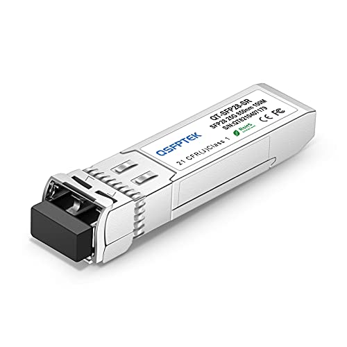 QSFPTEK 25GBASE-SR SFP28-Modul Multi-Mode 850nm 100m Dom LC Optisches Transceiver-Modul für Juniper QFX-SFP-25G-SR QSFPTEK 25GBASE-SR SFP28-Modul Multi-Mode 850nm 100m Dom LC Optisches Transceiver-Modul für Juniper QFX-SFP-25G-SR von QSFPTEK