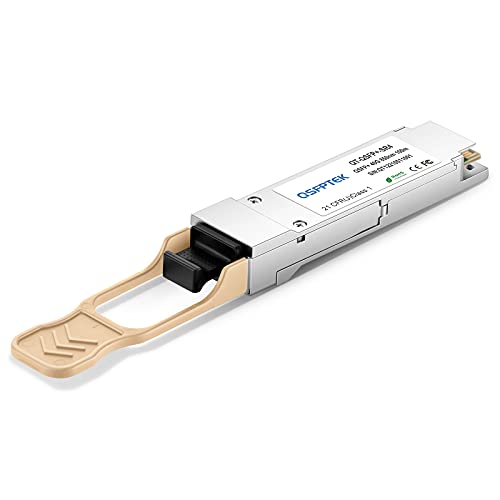 QSFPTEK 40GBASE-SR4E QSFP+ Transceiver, 850nm 400m Dom MTP/MPO MMF Optical Module for Juniper Networks QSFPP-4X10GE-SR QSFPTEK 40GBASE-SR4E QSFP+ Transceiver, 850nm 400m Dom MTP/MPO MMF Optical Module for Juniper Networks QSFPP-4X10GE-SR von QSFPTEK