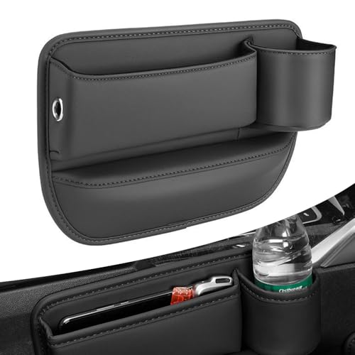 QSJKLC Aufbewahrungsbox für Autositze für Alfa Romeo Giulietta 145 146 147 155 156 159 164 166 SZ 4C 8C, Autositz Gap Organizer Storage Box Auto Mittelkonsole, Vordersitzen Seitentasche,A-Black QSJKLC Aufbewahrungsbox für Autositze für Alfa Romeo Giulietta 145 146 147 155 156 159 164 166 SZ 4C 8C, Autositz Gap Organizer Storage Box Auto Mittelkonsole, Vordersitzen Seitentasche,A-Black von QSJKLC