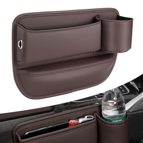 QSJKLC Aufbewahrungsbox für Autositze für Alfa Romeo Giulietta Mito Stelvio Giulia 147 156 166 4c Tz3 Tonal Spontivd, Autositz Gap Organizer Storage Box Auto Mittelkonsole, Vordersitzen Seitentasche QSJKLC Aufbewahrungsbox für Autositze für Alfa Romeo Giulietta Mito Stelvio Giulia 147 156 166 4c Tz3 Tonal Spontivd, Autositz Gap Organizer Storage Box Auto Mittelkonsole, Vordersitzen Seitentasche von QSJKLC