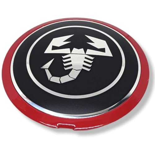 QSLLLY 4 Stück Auto Radnabenkappen für Abarth 500 595 695 Coppa Coppone 133mm Nabendeckel Radnabendeckel Felgendeckel Felgenkappen Wheel Caps Nabenkappen Radkappe Radnabenabdeckung QSLLLY 4 Stück Auto Radnabenkappen für Abarth 500 595 695 Coppa Coppone 133mm Nabendeckel Radnabendeckel Felgendeckel Felgenkappen Wheel Caps Nabenkappen Radkappe Radnabenabdeckung von QSLLLY