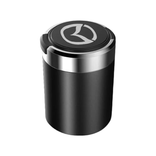 QSLLLY Autoaschenbecher für Mazda CX-7 2006-2012 Mazda CX-3 2018-2024,Mit Deckel Tragbarer Fahrzeug Aschenbecher Abnehmbarer Easy Clean Up Innenraum Zubehör,A-normal von QSLLLY