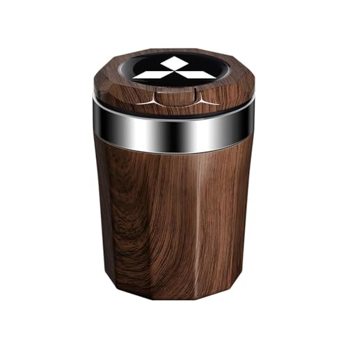 QSLLLY Autoaschenbecher für Mitsubishi Outlander ASX Pajero,Mit Deckel Tragbarer Fahrzeug Aschenbecher Abnehmbarer Easy Clean Up Innenraum Zubehör,B-normal von QSLLLY