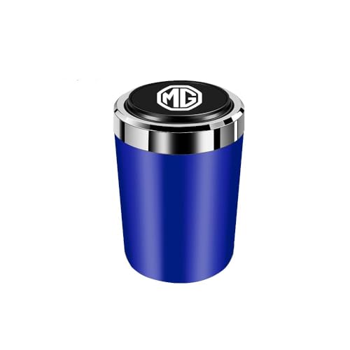 QSLLLY Autoaschenbecher für Morris Garages MG ZS/MG7 2016 2017 2018 2019 2020 2021 2022 2023,Mit Deckel Tragbarer Fahrzeug Aschenbecher Abnehmbarer Easy Clean Up Innenraum Zubehör,C-normal von QSLLLY