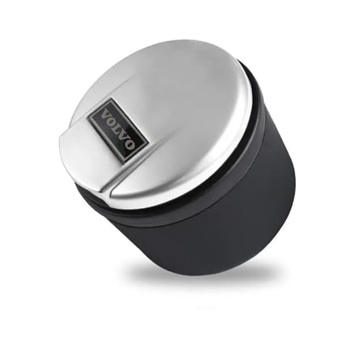 QSLLLY Autoaschenbecher für Volvo XC60 II 2018-2022,Mit Deckel Tragbarer Fahrzeug Aschenbecher Abnehmbarer Easy Clean Up Innenraum Zubehör,A-normal von QSLLLY