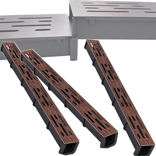 3 Pcs Garten Entwässerungsrinne Schmaler Bodenablauf Metall Gitterrost 5cm 7.5cm 10cm Lineare Duschrinne Rinnenablauf Für Pool Hof Badezimmer Küche(W 5cm(2")) von QSPNVFB