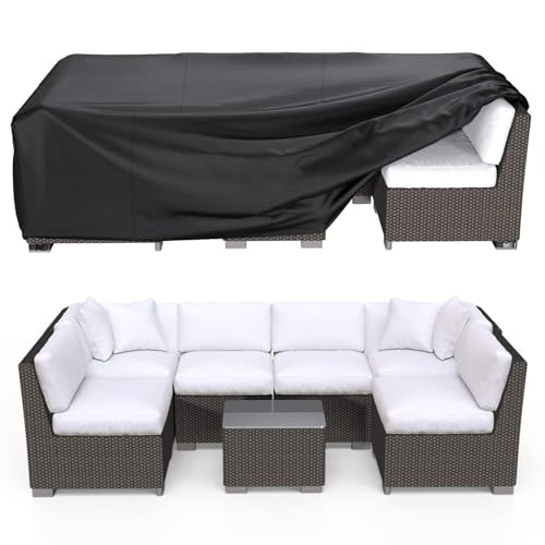 QSTGX Gartentisch Abdeckung 210D Wasserdichtes Oxford Tuch, Staubdicht, Langlebig und Leicht, Geeignet für Tisch Stuhl, Gartentisch Abdeckung(100x80x100cm) von QSTGX