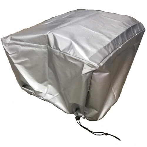 QSTGX Terrassenmöbel Abdeckplane Outdoor Terrassen Beistelltisch 420D Terrassen Outdoor Sofa Bezug Wasserdicht Unterer Kordelzug Individualisierbar(60X60X80cm) von QSTGX