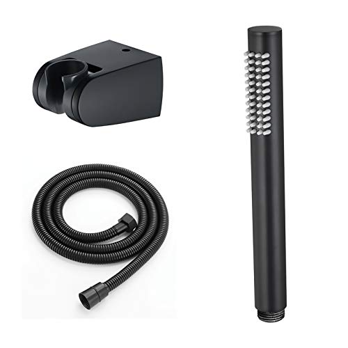 Handheld Duschkopf Set Messing Duschkopf Wasser sparter Hand Duschkopf mit Duschschlauch und Halter Regenhand gehaltener Duschkopf, weiß Handheld Duschkopf Set Messing Duschkopf Wasser sparter Hand Duschkopf mit Duschschlauch und Halter Regenhand gehaltener Duschkopf, weiß von QSYJCCXD