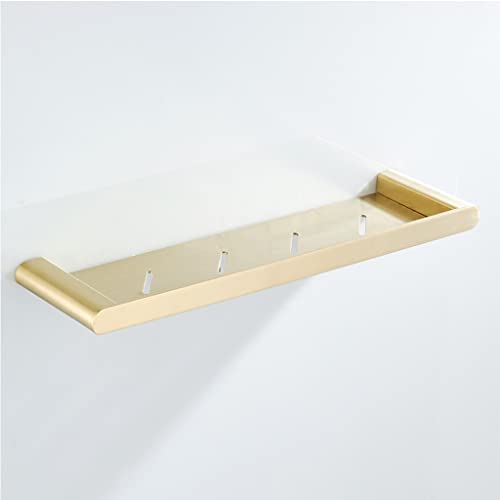 Handtuchregal Nordic gebürstetes Goldtuchregal, Badezimmer -Hardware, Badetuchregal, Toilettenregal, Badezimmerzubehör Set Badezimmer Hardware/Handtuch Das Neue von QSYJCCXD