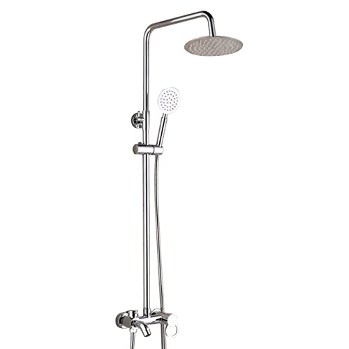 Hochdruckregen Duschkopf, Handheld -Dusch -Kombination mit Höhe/Winkel Verstellbarer Verlängerungsarm, hohe Flussbaddusche für Wannenfliesen Wände Haustier Reinigung Hochdruckregen Duschkopf, Handheld -Dusch -Kombination mit Höhe/Winkel Verstellbarer Verlängerungsarm, hohe Flussbaddusche für Wannenfliesen Wände Haustier Reinigung von QSYJCCXD