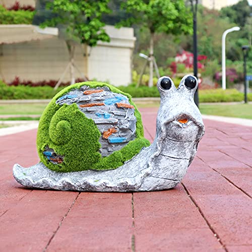 QSYJCCXD Garten Versperrte Kaninchenstatue-Dekor-Oster Moos Bunny Figuren Ornament, künstliches Rasen Tier, grüne Umwelt wasserdichte FRP, für Patio Lawn Yard, K. von QSYJCCXD