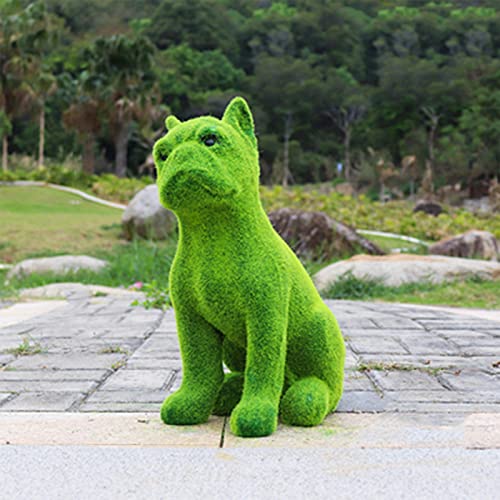 QSYJCCXD Garten Versperrte Kaninchenstatue-Dekor-Oster Moos Bunny Figuren Ornament, künstliches Rasen Tier, grüne Umwelt wasserdichte FRP, für Patio Lawn Yard, K. von QSYJCCXD