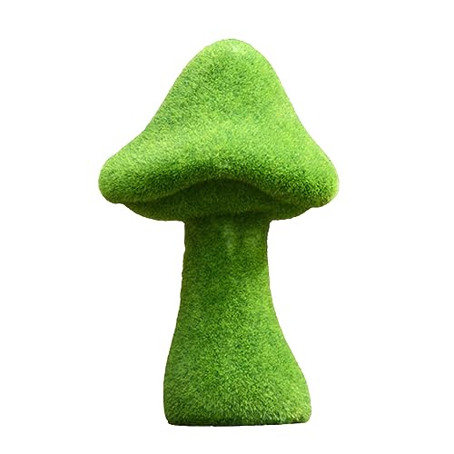 QSYJCCXD Grüne Dekor Moos Dekor Tierdekor Moos Miniatur Terrasse Schmuck Zauberer Rasen Statuette Dekorieren Sie grüne Schaumgrün Rasen strömen Handwerksmikrolandschaftsdekor (großer Käfer) von QSYJCCXD