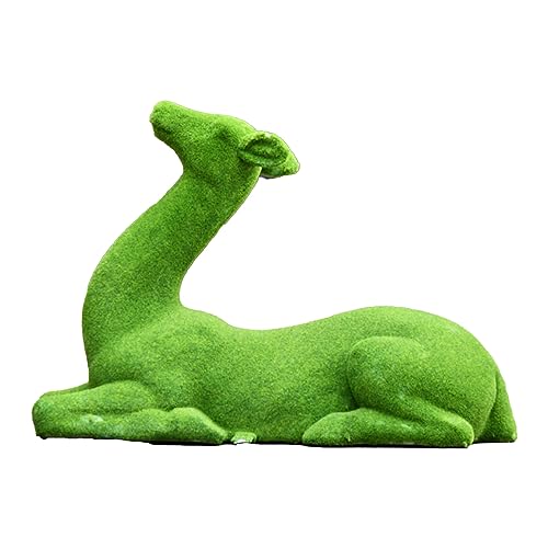 QSYJCCXD Grüne Dekor Moos Dekor Tierdekor Moos Miniatur Terrasse Schmuck Zauberer Rasen Statuette Dekorieren Sie grüne Schaumgrün Rasen strömen Handwerksmikrolandschaftsdekor (großer Käfer) von QSYJCCXD