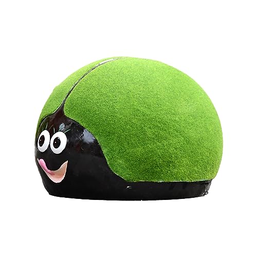 QSYJCCXD Grüne Dekor Moos Dekor Tierdekor Moos Miniatur Terrasse Schmuck Zauberer Rasen Statuette Dekorieren Sie grüne Schaumgrün Rasen strömen Handwerksmikrolandschaftsdekor (großer Käfer) von QSYJCCXD