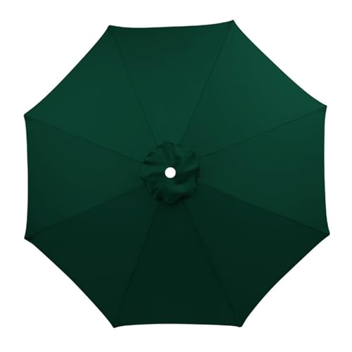 Sonnenschirm, 6/8 Streben, 2m 2.3m 2.5m 2.7m 3.0m 3.5m, Ersatz-Sonnenschirm,robust und dick, Ersatzschirm für Terrassenschirme für Gartenschirm Terrassenschirm (6 ribs 2.3 m(7.5ft),Q1) von QSZTJJ