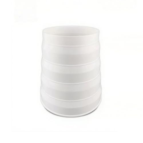 Universal Reduzierstück für Lüftungssysteme Reduzierverbinder Reduktion Rohr Ø 80 100 120 125 150 180 200 mm. Übergang Lüftung Rundrohr Ventilation Kanalverbinder (1,140-180mm) von QSZTJJ