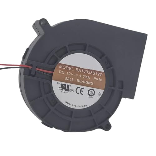 1 Stücke BA10033B12G 12 V 4.5a 9733 Hochgeschwindigkeits-Turbinen-Kreiselgrill-Gebläse(3-WIRE B2 PLUG_FIXED COLOR) von QTAZMJPB