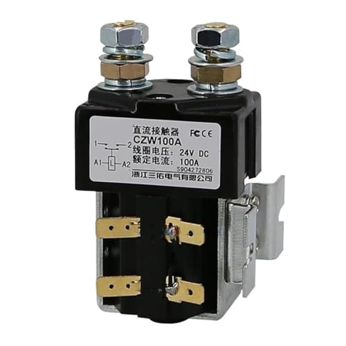 100A Schütz CZW100A ZJW100A SW80 Power Relais 12V 24V 36V 48V 60V 72V for Auto Elektrische Gabelstapler Schiffe Batterie(Coil voltage 60VDC) von QTAZMJPB