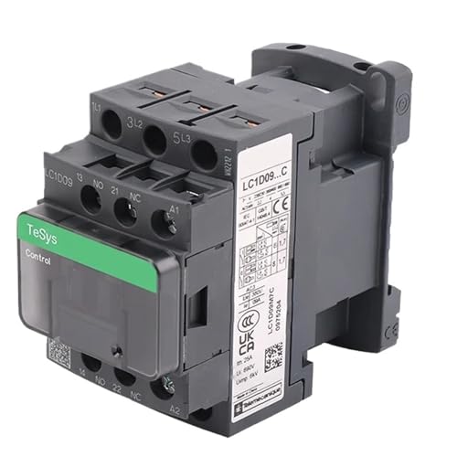 1PCS Aufzug Gewidmet Schütz Anwendbar Zu Schütz LC1D09M7C 12M7C 18M7C LC1D09F7C 12F7C 18F7C 50/60Hz 380V 9A(LC1D12M7C) von QTAZMJPB