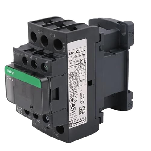 1PCS Aufzug Gewidmet Schütz Anwendbar Zu Schütz LC1D25M7C 32M7C 38M7C LC1D25F7C 32F7C 38F7C 50/60Hz 380V 25A(LC1D25M7C) von QTAZMJPB