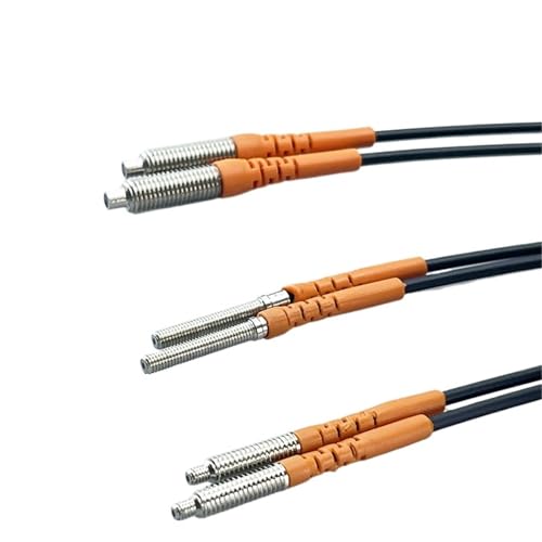 1PCS Fiber Optic Sensor Sonde Ellenbogen Durch-strahl M3 M4 M6 High-präzision Verstärker NPN PNP Photoelektrische optische Senosr Schalter(GF1-W81) von QTAZMJPB