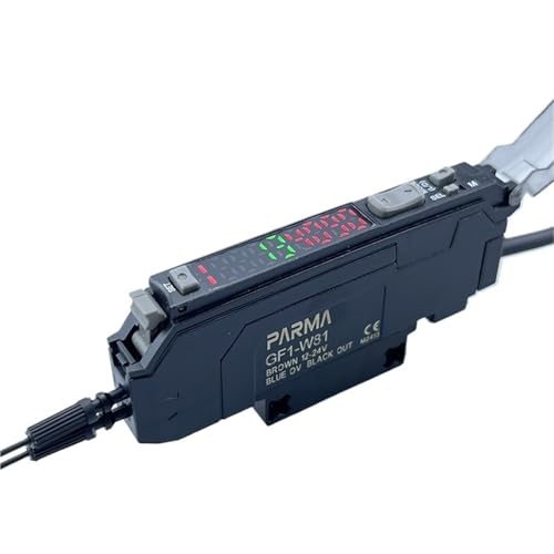 1PCS Fiber Optic Sensor Verstärker Hohe Präzision 10-30V 3-draht NPN PNP NA11 Digital display Optische Lichtschranke(GF1-W81P PNP) von QTAZMJPB