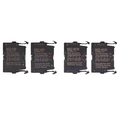5PCS M22-K10 M22-K01 M22-KC10 M22-KC01 Hilfs Kontaktieren(M22-KC10 NO) von QTAZMJPB