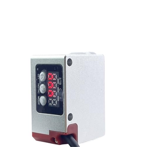 Farbsensor for große Entfernungen, einstellbare Anti-Shake-Farbskala, fotoelektrischer Sensor PM-W70 NPN-Ausgang von QTAZMJPB