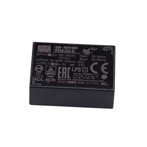 QTAZMJPB 1PCS IRM-03-24 24V 125mA IRM-03 Serie 3W Einzigen Ausgang Gekapselt Typ PCB IRM-03 modul Schalt netzteil AC-DC von QTAZMJPB